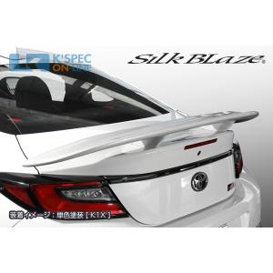SilkBlaze Sports トヨタ【GR86】トランクスポイラー【WETカーボン】_[