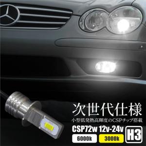 H3 H3a H3c H3d LED フォグ 12V 24V フォグランプ バルブ 2個 700lm...