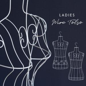 トルソー レディース ワイヤー ハンガー 女性 上半身