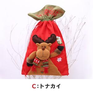 ラッピング 袋 クリスマス プレゼント用 巾着...の詳細画像5