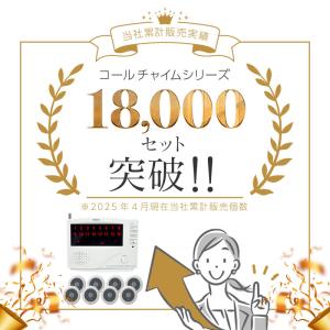 子機 単品 1個 電池式 ワイヤレスチャイム ...の詳細画像1