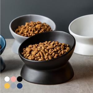 ペットフードボウル ペットフードボール エサ皿 餌皿 犬 猫 食事台 陶器 陶磁器 セラミック スタンド おしゃれ｜ksplanning