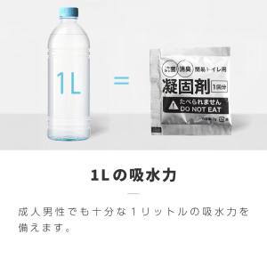 簡易トイレ 折りたたみ テント セット 凝固剤...の詳細画像4