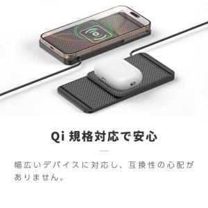 ワイヤレス充電器 iphone android...の詳細画像5