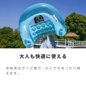 浮き輪 フロート 水上ハンモック ハンドル 取...の詳細画像5