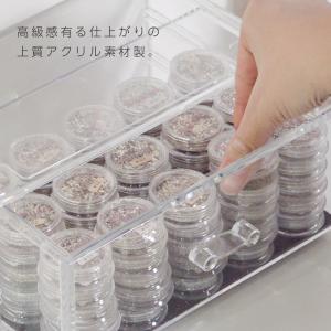アクリルケース 引き出し コスメ収納 透明 3...の詳細画像4