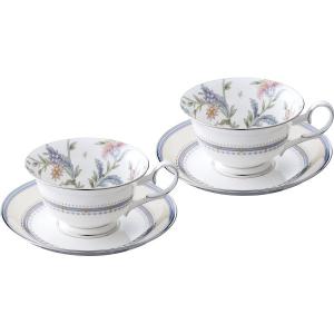 ティーセットノリタケ ジャルダン ソーサーおしゃれ ペアカップ 爆安プライス