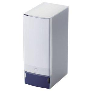 （まとめ） エレコム DVD／CD用ディスクファイル 120枚収納 ブルー CCD-FS120BU ...
