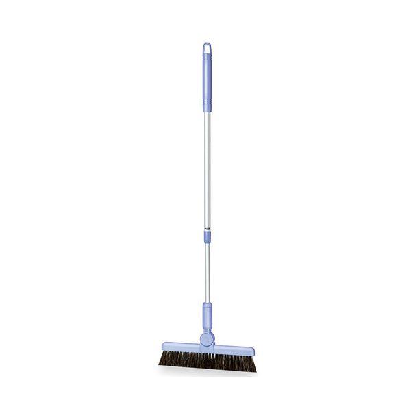 (まとめ) テラモト BM-2ホーキ26 伸縮柄 アクアブルー CL-465-220-5 1本 〔×...