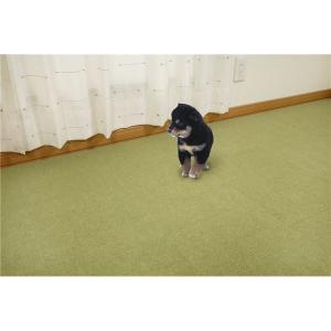 (まとめ)おくだけ吸着ペット用撥水タイルマット...の詳細画像2