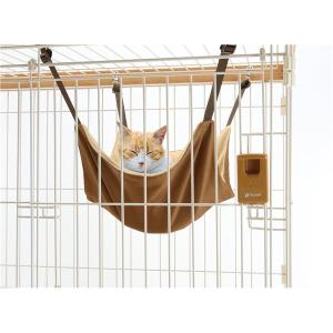 木製お掃除簡単キャットサークル M ライトブラ...の詳細画像4