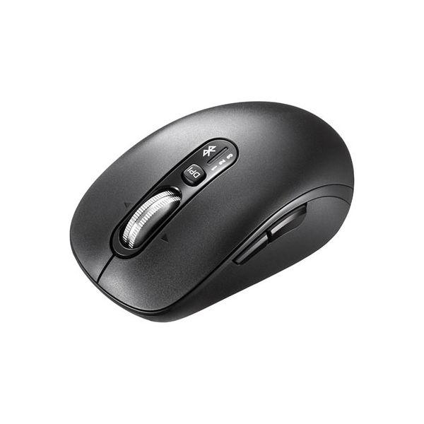 サンワサプライ 静音Bluetoothマウス チルトホイール 高速スクロール ブラック MA-BBS...