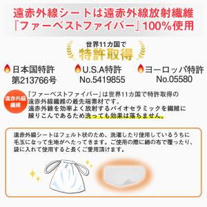 遠赤外線シート 大判サイズ 80×50cm 遠...の詳細画像3