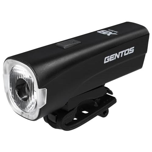 GENTOS(ジェントス) バイクライト USB充電式 明るさ1000ルーメン/実用点灯3時間/防噴...