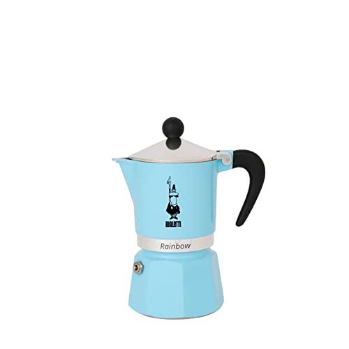 BIALETTI(ビアレッティ) レインボー 1カップ用 アズーロブルー 直火式 (コーヒーメーカー...