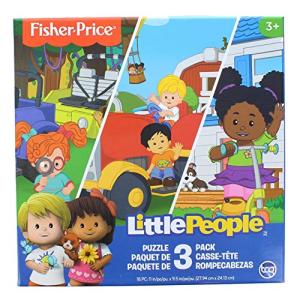 The Canadian Group FisherPrice Little People 18 Piece Jigsaw Puzzle 3 Pack