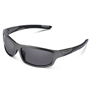 Duduma 偏光 スポーツサングラス メンズ レディース 野球 ランニング サイクリング 釣り 運転 ゴルフ ソフトボール ハイキング サングラス