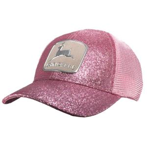 John Deere Pink Glitter Historic Tm CapPinkOne Sizeの商品画像