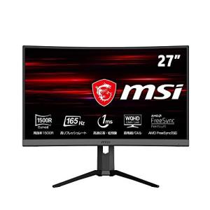 MSI Optix MAG272CQR ゲーミングモニター VA湾曲パネル