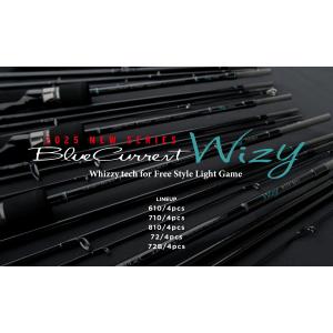 25ブルーカレント Wizy 810/4pcs ヤマガブランクス : シマヤ
