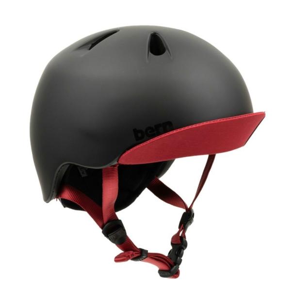 NINO MATTE BLACK RED VISOR（ニーノ マットブラックレッドバイザー) / b...