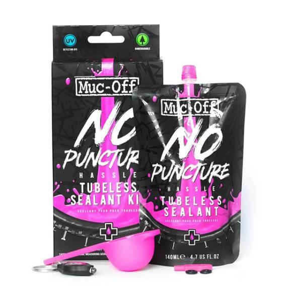 ノーパンクチャー シーラント キット 140ml / Muc-Off（マックオフ）
