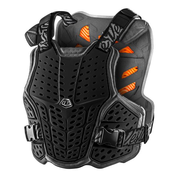 ROCKFIGHT CE CHEST PROTECTOR SOLID - BLACK ロックファイト...