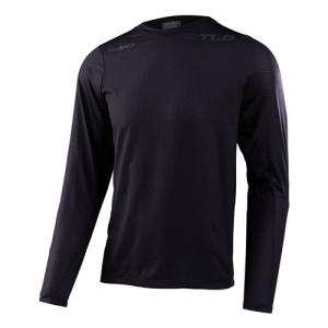 SKYLINE AIR LONG SLEEVE JERSEY スカイライン エア 長袖ジャージ　MONO-BLACK　MTB用ジャージ　Troy Lee Designs トロイリーデザイン　2024年モデル｜kt-gigaweb