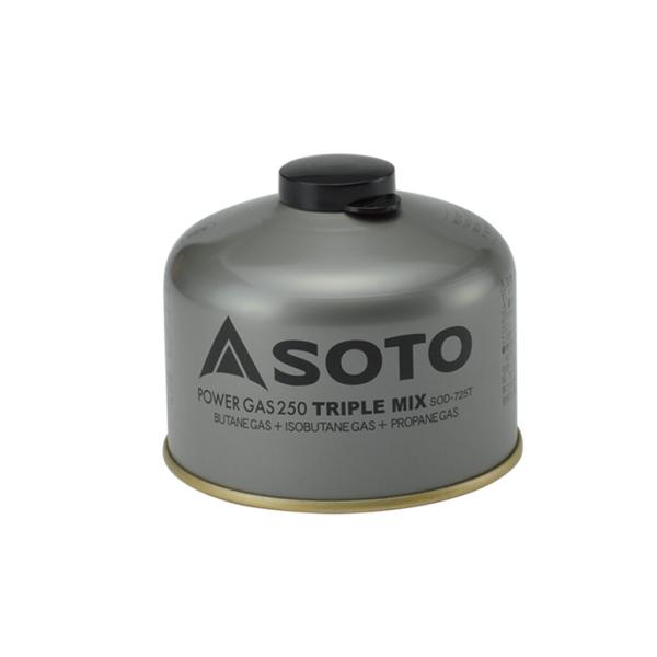 SOTO パワーガス250トリプルミックス SOD-725T OD缶