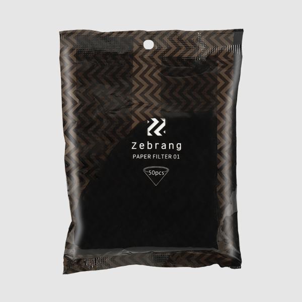 ゼブラン V60 ペーパーフィルター Zebrang ZB-VCF-02-50W