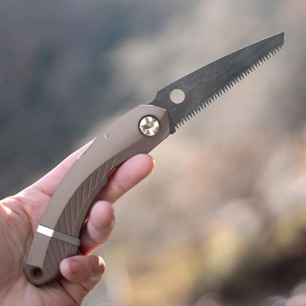 ブッシュクラフト ポケットブッシュソー タン Bush Craft