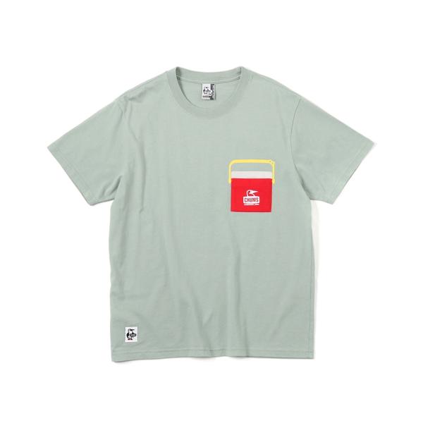 チャムス Tシャツ Camper Cooler Pocket T-Shirt CH01-2360 メ...