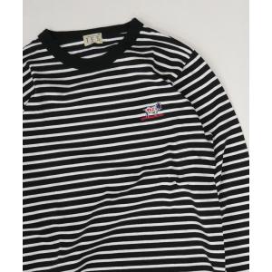 テス  Tシャツ  TES HUNTINGTON BORDER LONG SLEEVE T-SHIRT  2774300  メンズ  TES｜kt-gigaweb