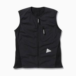 and wander アンドワンダー　ベスト TIME SALE] and wander × Maison Kitsune アンドワンダー メゾンキツネ