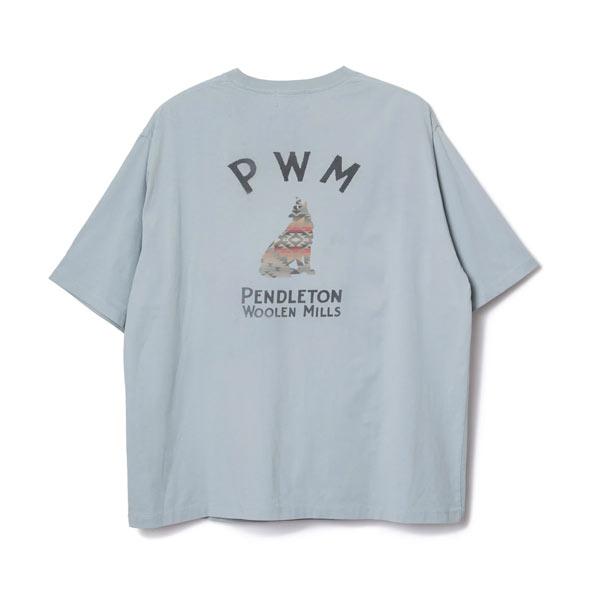 ペンドルトン Ｔシャツ バックプリント・プレーティング天竺Tシャツ 6275-4009 メンズ PE...