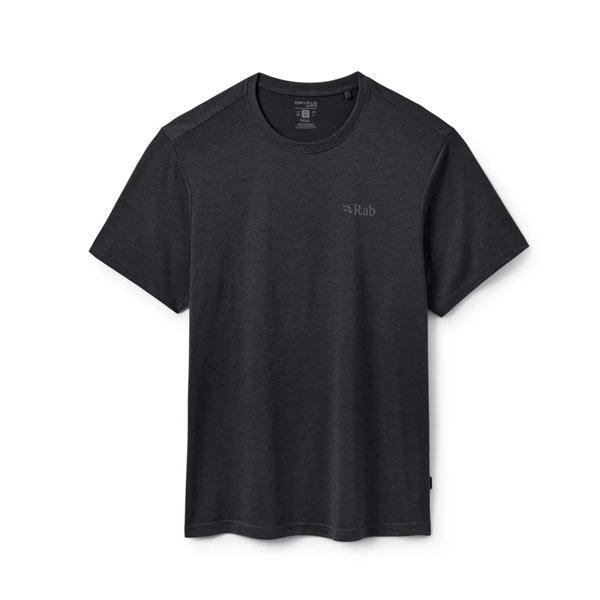 ラブ Tシャツ クリンプ ロゴ ティー QBL-67 Crimp Logo Tee メンズ RAB