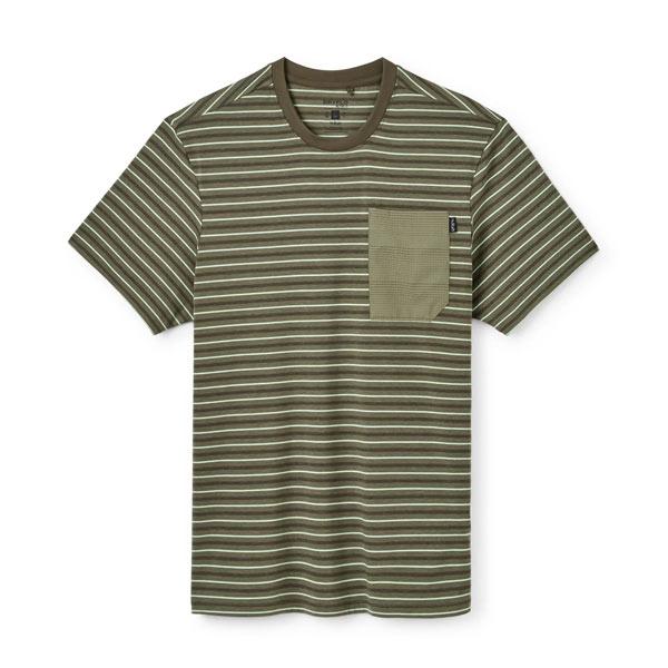 ラブ Tシャツ リベリン ストライプ ポケット ティー QCC-35 Rivelin Stripe ...