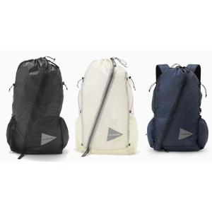 アンドワンダー シル デイパッグ 18リットル and wander sil daypack｜kt-gigaweb