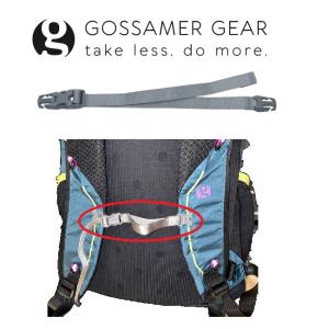 ゴッサマーギア  GOSSAMER GEAR  STERNUM STRAP (5/8 SLIDER)｜kt-gigaweb