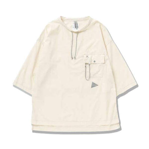 アンドワンダー ジャケット dry ripstop long pullover レディース and ...