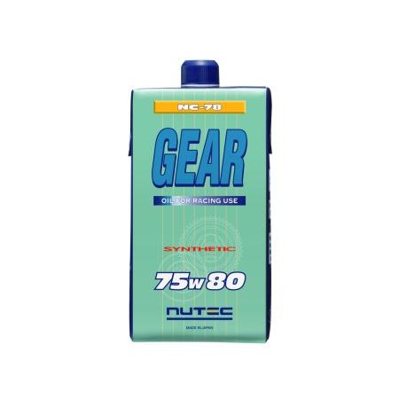 NUTEC NC-78 75W-80 1L ギアオイル 100%化学合成 エステル系 MT車 / ニ...