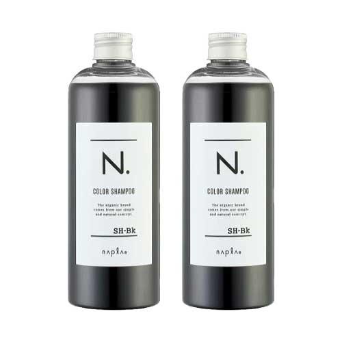 【2本セット】ナプラ N.エヌドット カラーシャンプーBkブラック 320ｍｌ 美容院・サロン専売品...