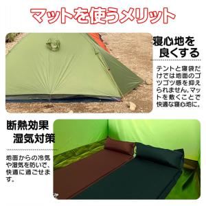 車中泊 マット キャンピングマット シングル ...の詳細画像2