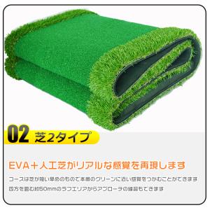 パター 練習 パターマット 3m ゴルフパター...の詳細画像3