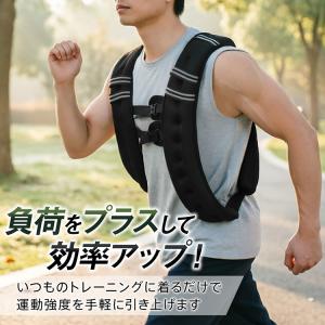 ウェイトベスト 10kg 重り トレーニング ...の詳細画像1