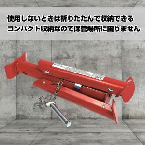 ジャッキスタンド 2t 2個セット ウマ 馬ジ...の詳細画像4