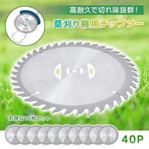 チップソー 替刃 草刈機用 230mm 36P 10枚セット TYPE-A 草刈り 刈刃