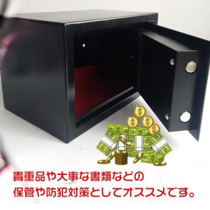 金庫 家庭用 小型 テンキー式金庫 隠し金庫 ...の詳細画像3