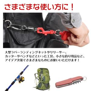 マグネット リリーサー カラビナ付 フック付き...の詳細画像5