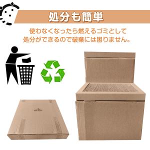 キャットハウス 猫ハウス 屋外 猫 爪とぎ ダ...の詳細画像5